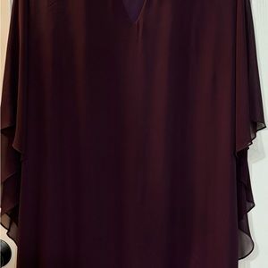 XScape cocktail dress size 20 eggplant